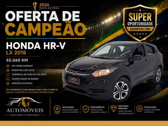 HONDA HR-V 1.8 16V FLEX LX 4P AUTOMÁTICO HONDA HR-V 1.8 16V FLEX LX 4P AUTOMÁTICO